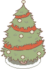 Large holiday tree