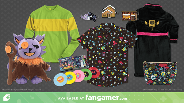 UNDERTALE / DELTARUNE Fangamer merch collection