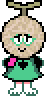 Ralsei with a melon for a head