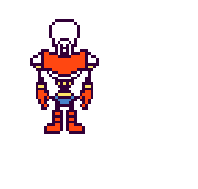 Annoying dog presenting Papyrus a valentine, causing Papyrus to get excited