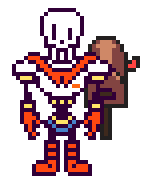 Papyrus checking his mailbox, and getting angry that it is empty