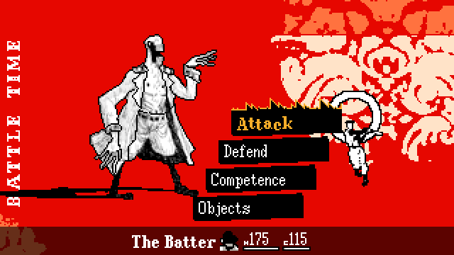 Animation showing new crit animation and clock animation in the Dedan boss fight